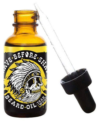 Teakwood Blend  Beard Oil (Amber, Wood, Bergamot, Cardamom, Jasmine, and Lily of the Valley) - Grave Before Shave