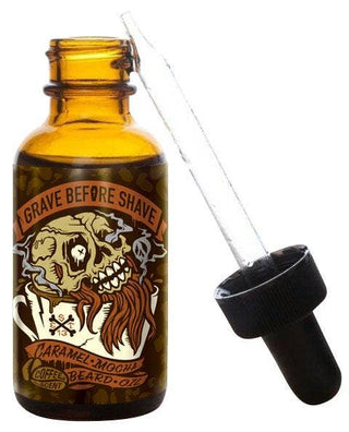 Caramel Mocha Blend  Beard Oil (Caramel Coffee scent with Mocha) - Grave Before Shave