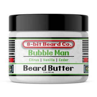Bubble Man Beard Butter (Citrus, Vanilla, Cedar)