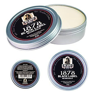 1878 Black Label  Beard Balm (Sweet Cedar. Patchouli, Lavender)