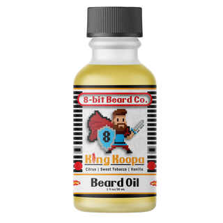 King Koopa Beard Oil (Citrus, Sweet Tobacco, Vanilla)