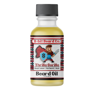 Thrilla Gorilla Beard Oil (Sweet Lemon, Oak, Musk)