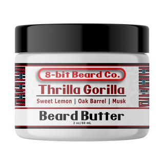 Thrilla Gorilla Beard Butter (Sweet Lemon, Oak, Musk)