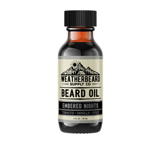 Embered Nights  Beard Oil (Tobacco, Vanilla, And Spice)