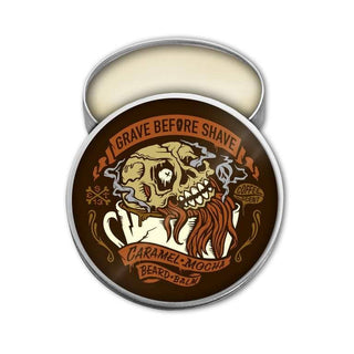 Caramel Mocha Blend  Beard Balm (Caramel Coffee scent with Mocha) - Grave Before Shave
