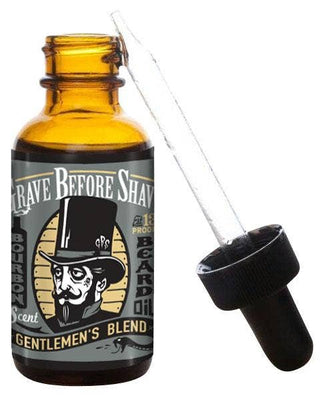 Gentlemen's Blend  Beard Oil (Bourbon, Sandalwood) - Grave Before Shave
