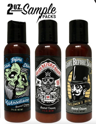 Sampler Beard Cream (Assorted Scents) - Grave Before Shave