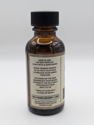 Saddle Creek Beard Oil (Leather, Cedar, And Oakmoss)