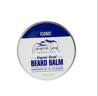 Iconic Organic  Beard Balm (Amber, Sandalwood, Vetiver and Oak Moss)