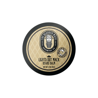 Lights Out Mack Beard Balm- Dapper, Woody + Aromatic