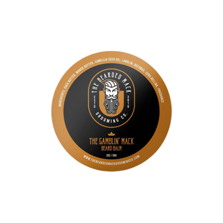 The Gamblin' Mack Beard Balm (Oud, Leather & Frankincense)