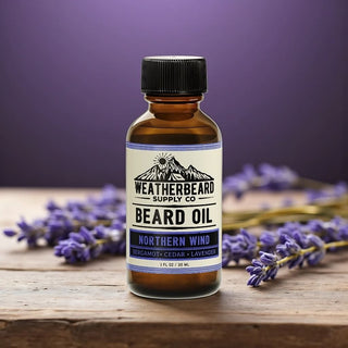 Northern Wind Beard Oil - Bergamot, Cedar, Lavender