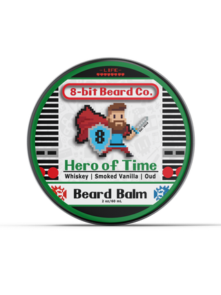 Hero of Time Beard Balm (Woodsy Smoked Vanilla) - 8-bit Beard Co.