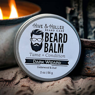 Dark Wizard Beard Balm – Smoke, Oud, & Cedar