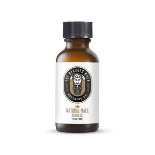 Natural Mack  - Unscented  |  Beard Oil - The Bearded Mack Grooming Co
