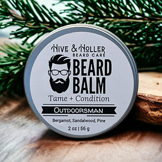 Outdoorsman Beard Balm – Pine, Bergamot, & Patchouli