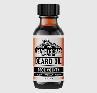 Door County Beard Oil (Cherry, Vanilla, Woodsy)