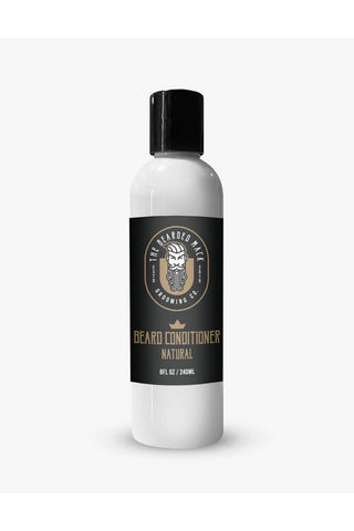 Unscented Beard Conditioner (Natural) - The Bearded Mack Grooming Co